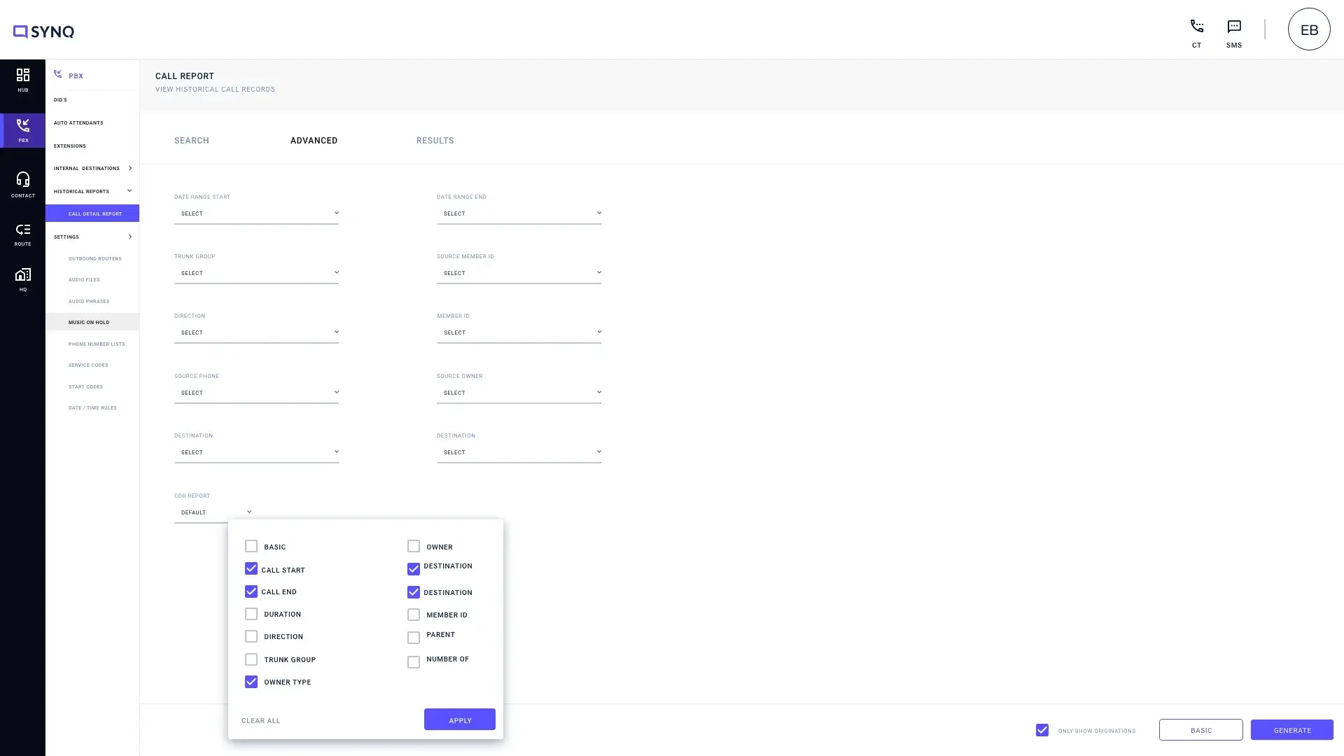 SYNQ connects businesses to customers through smart infrastructure, agent tools, live monitoring, and built-in security for peak performance and savings. SYNQ interface displaying scalable cloud infrastructure, third-party integrations, and remote access tools for flexible IT environments
