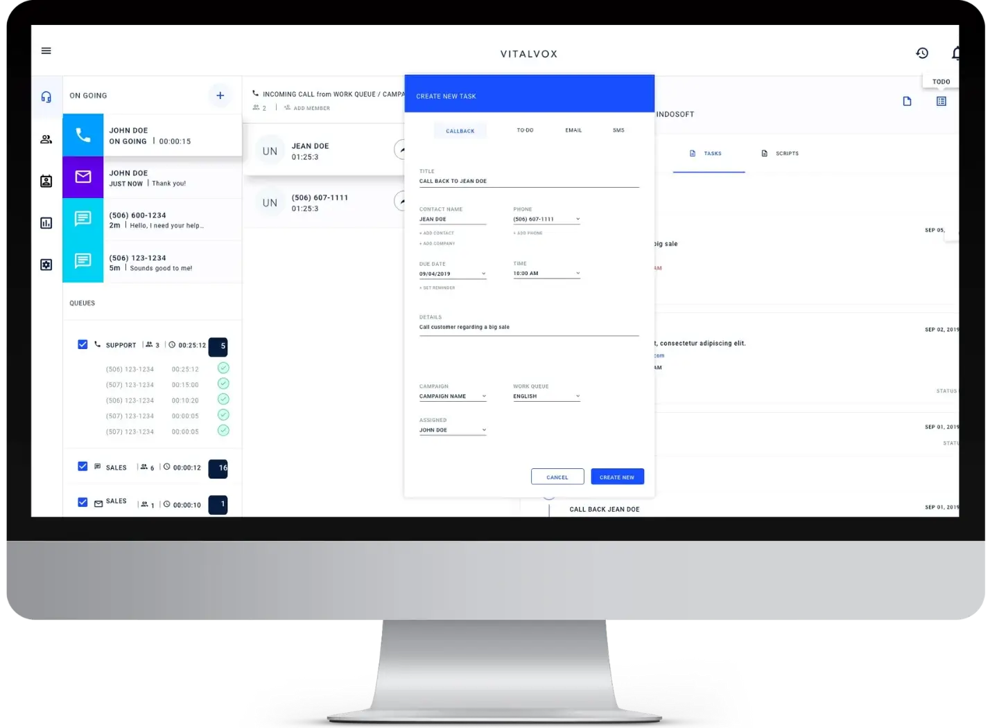 Interactive Indosoft analytics screen illustrating key metrics for performance tracking, cost reduction, and automation improvement. Visual dashboard of Indosoft’s omnichannel analytics showing trends in customer engagement, workflow automation, and efficiency metrics.