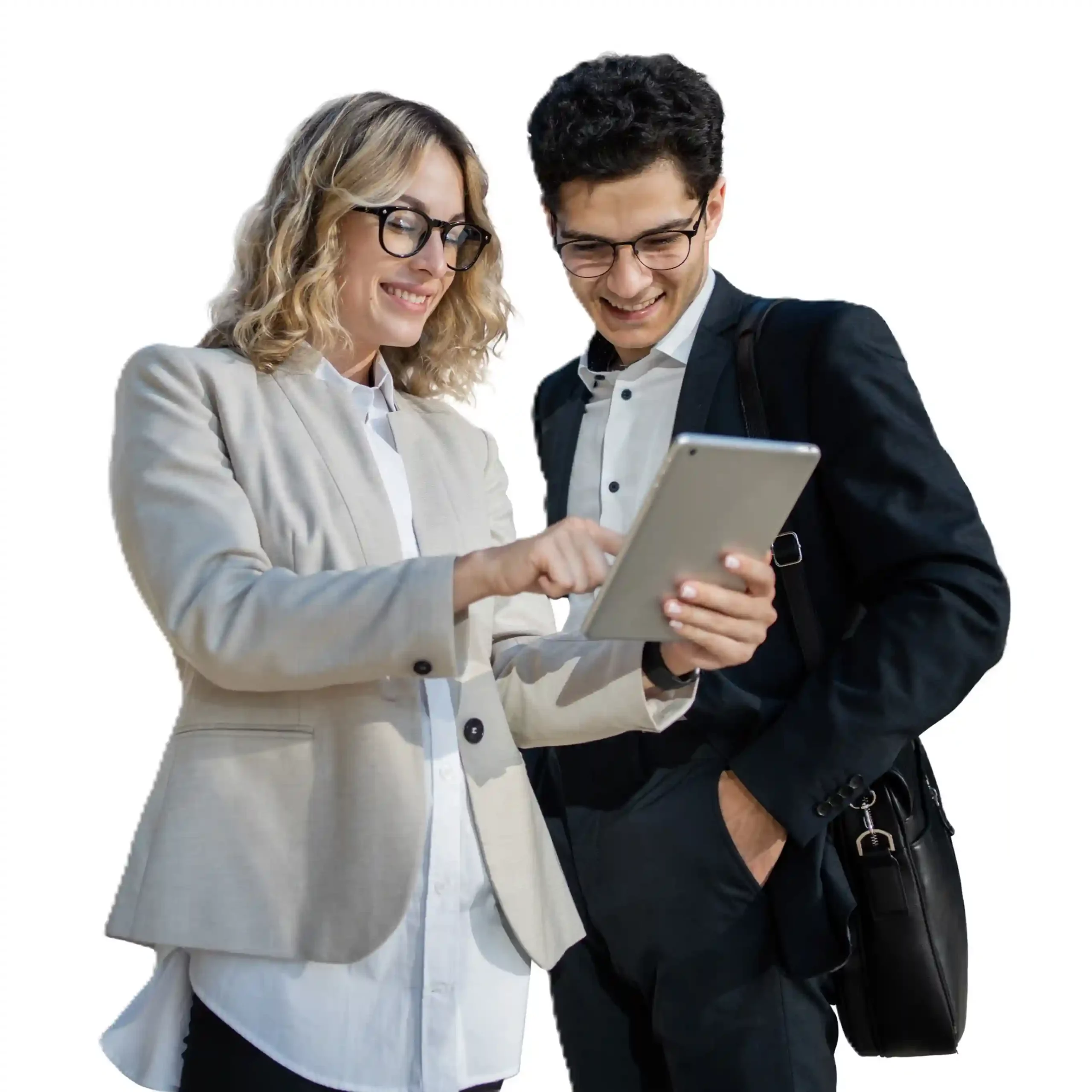 Professionals engaging with Indosoft via laptop to explore partnership opportunities and bring strategic insights to action for organizational growth. Team of corporate experts using a laptop to connect with Indosoft specialists, transforming ideas and insights into real-world business outcomes.