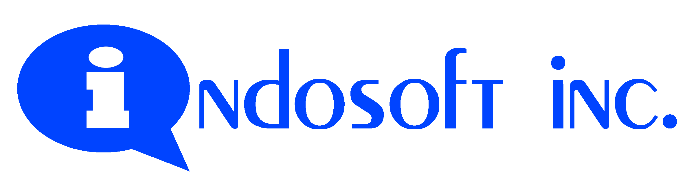 Official full-size Indosoft logo featuring the brand’s name and design mark.