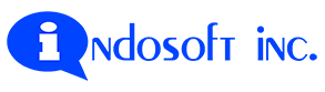 Indosoft full logo representing the company’s AI-powered contact center brand identity.