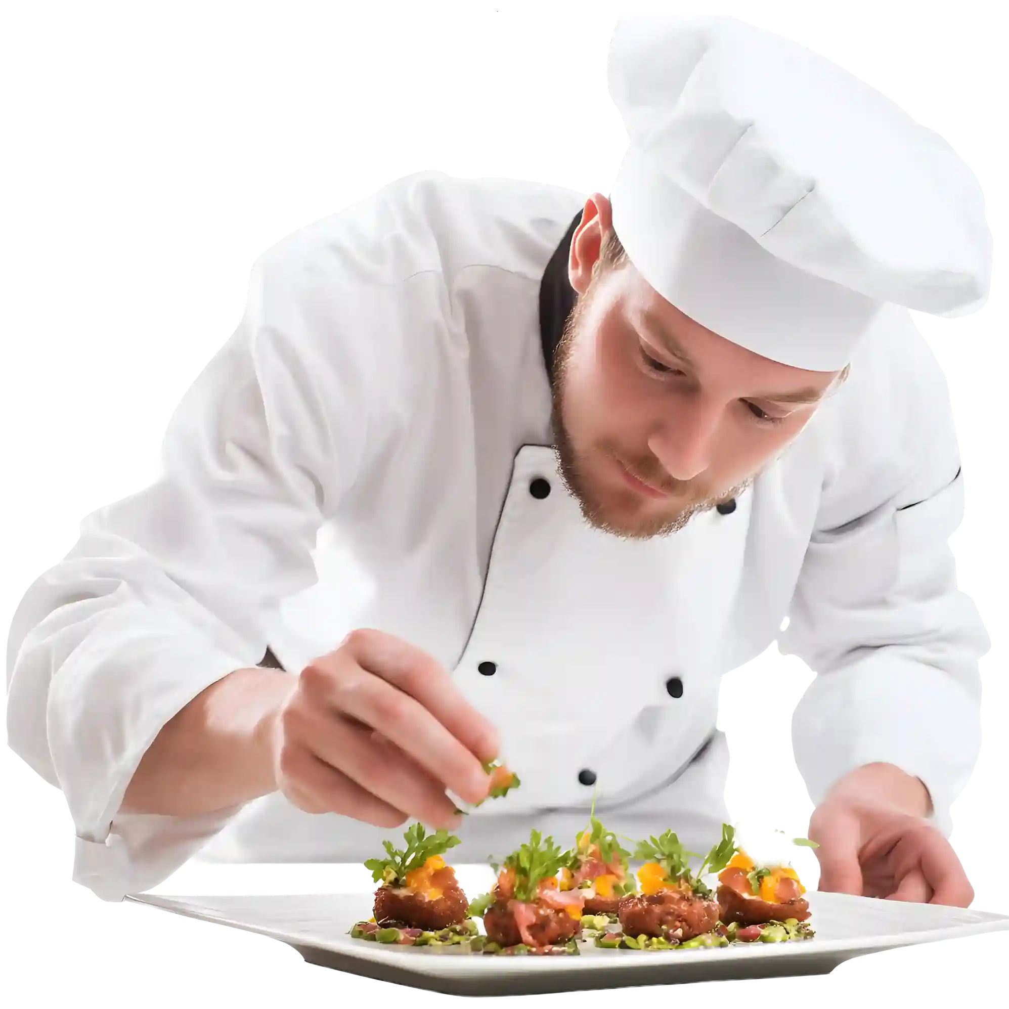 Indosoft enables hotels and restaurants to personalize every experience by understanding guest preferences and delivering tailored, memorable service. A hotel chef arranges a custom appetizer order placed through Indosoft’s hospitality system, showcasing individual guest-focused dining experiences.