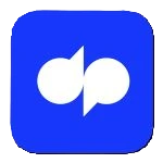 Dialpad logo featuring two white speech bubbles inside a blue rounded square Dialpad logo featuring two white speech bubbles inside a blue rounded square