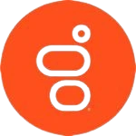 Genesys logo featuring white line-art shapes on an orange circle representing a customer experience software provider Genesys logo featuring white line-art shapes on an orange circle representing a customer experience software provider