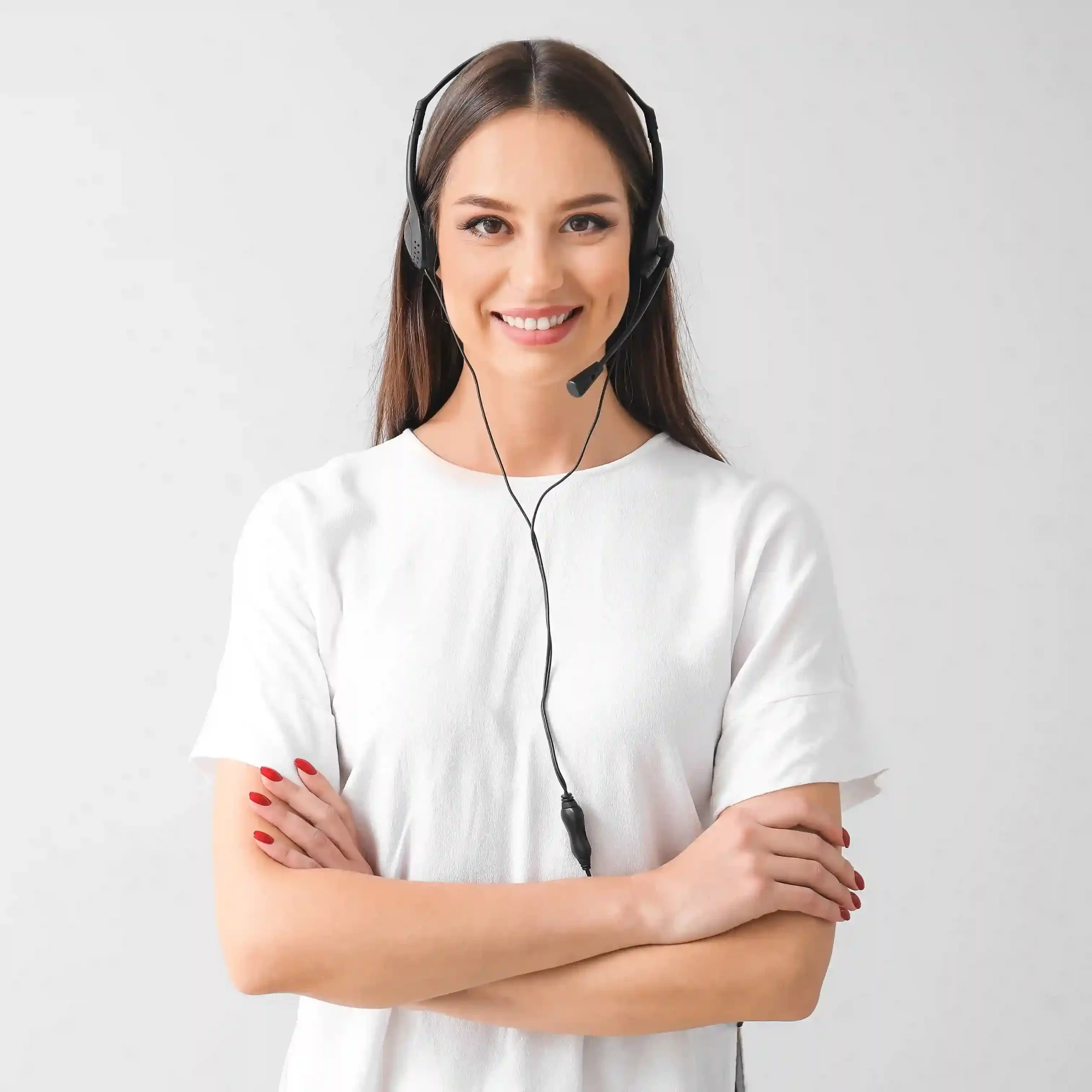 Professional support representative available to discuss Indosoft’s Automatic Callback benefits. Customer support agent wearing a headset, ready to assist with Indosoft’s Automatic Callback solutions.