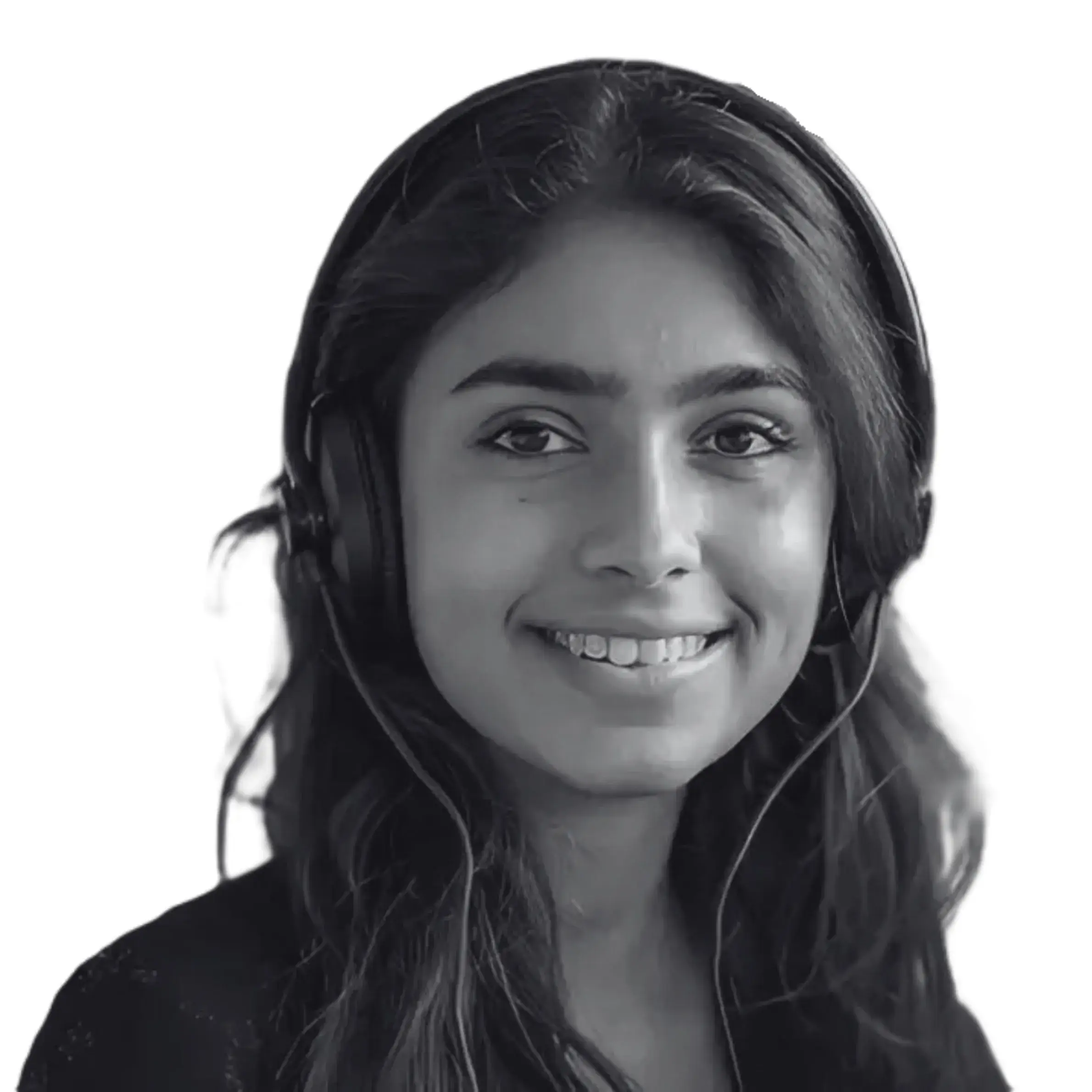 Friendly call center representative symbolizing Indosoft’s expert support in helping organizations transition from Nextiva. Smiling support agent wearing a headset, representing the expert guidance Indosoft provides for teams comparing Indosoft and Nextiva.