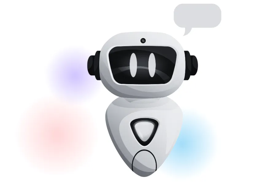 AI-powered virtual agent and chatbot interface assisting customers through automated, intelligent responses.