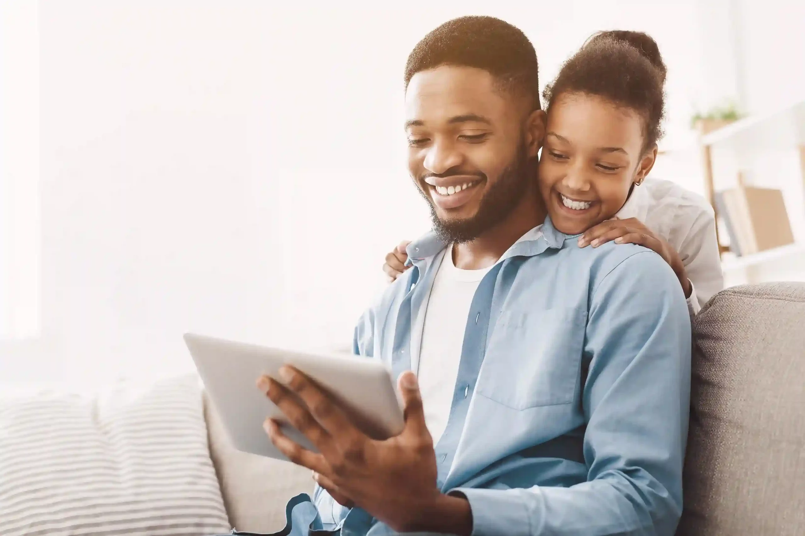A parent reviewing call permission settings on a tablet using the Indosoft solution, ensuring only approved caller IDs are available for outbound calls. A parent reviewing call permission settings on a tablet using the Indosoft solution, ensuring only approved caller IDs are available for outbound calls.