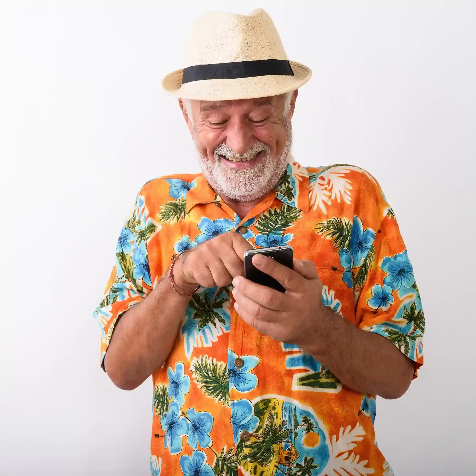 While on a live call, a man quietly mutes his microphone to handle a brief interruption, then resumes speaking without breaking the flow of the discussion. A customer confidently taps mute on his phone during a live call, taking a moment to gather his thoughts before continuing the conversation smoothly.