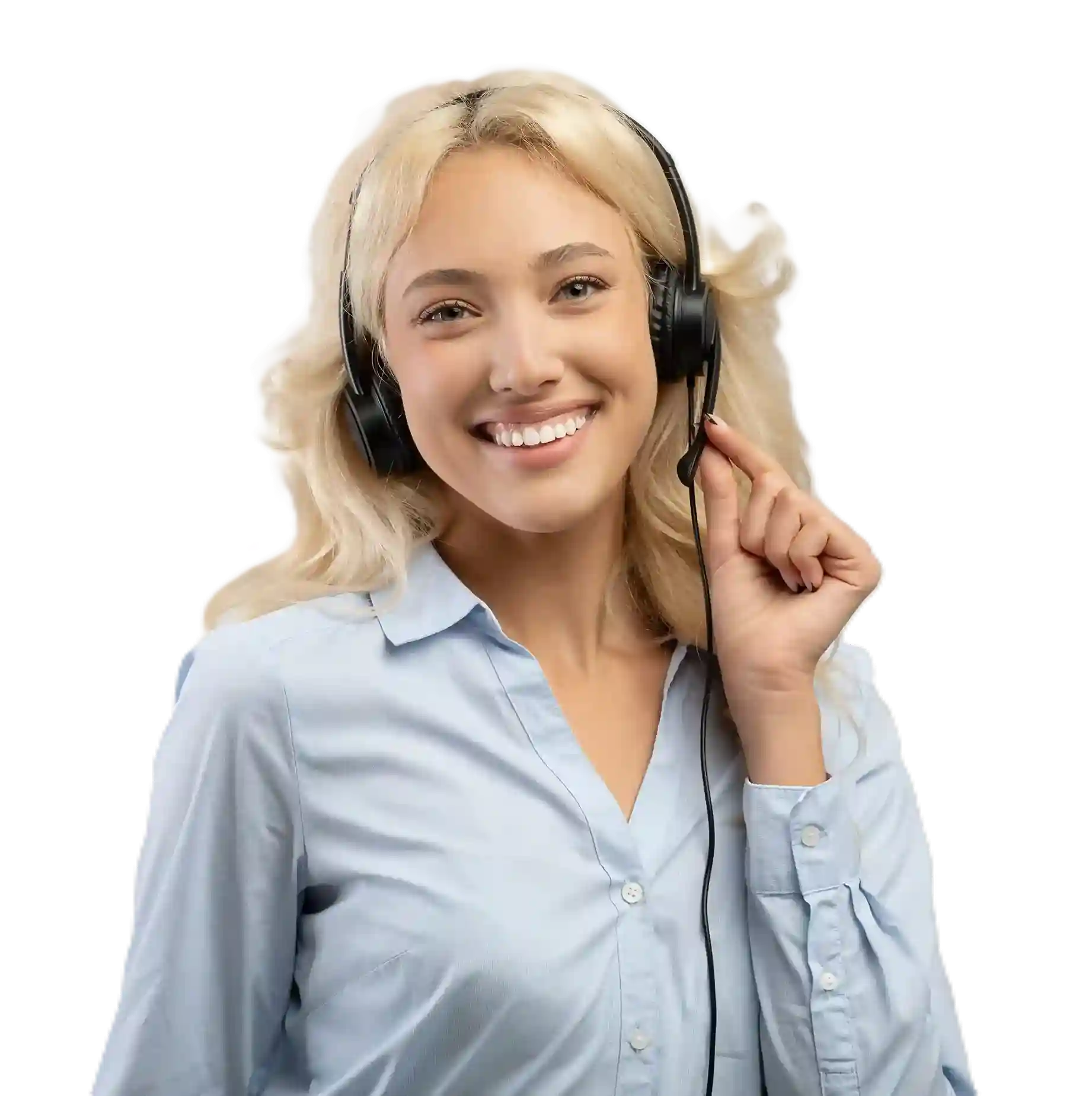 See how Indosoft’s voicemail filter helps teams organize messages, reduce delays, and respond faster with structured workflows. A support agent smiles while adjusting her headset, ready to handle prioritized voicemail messages efficiently using Indosoft’s voicemail filter.