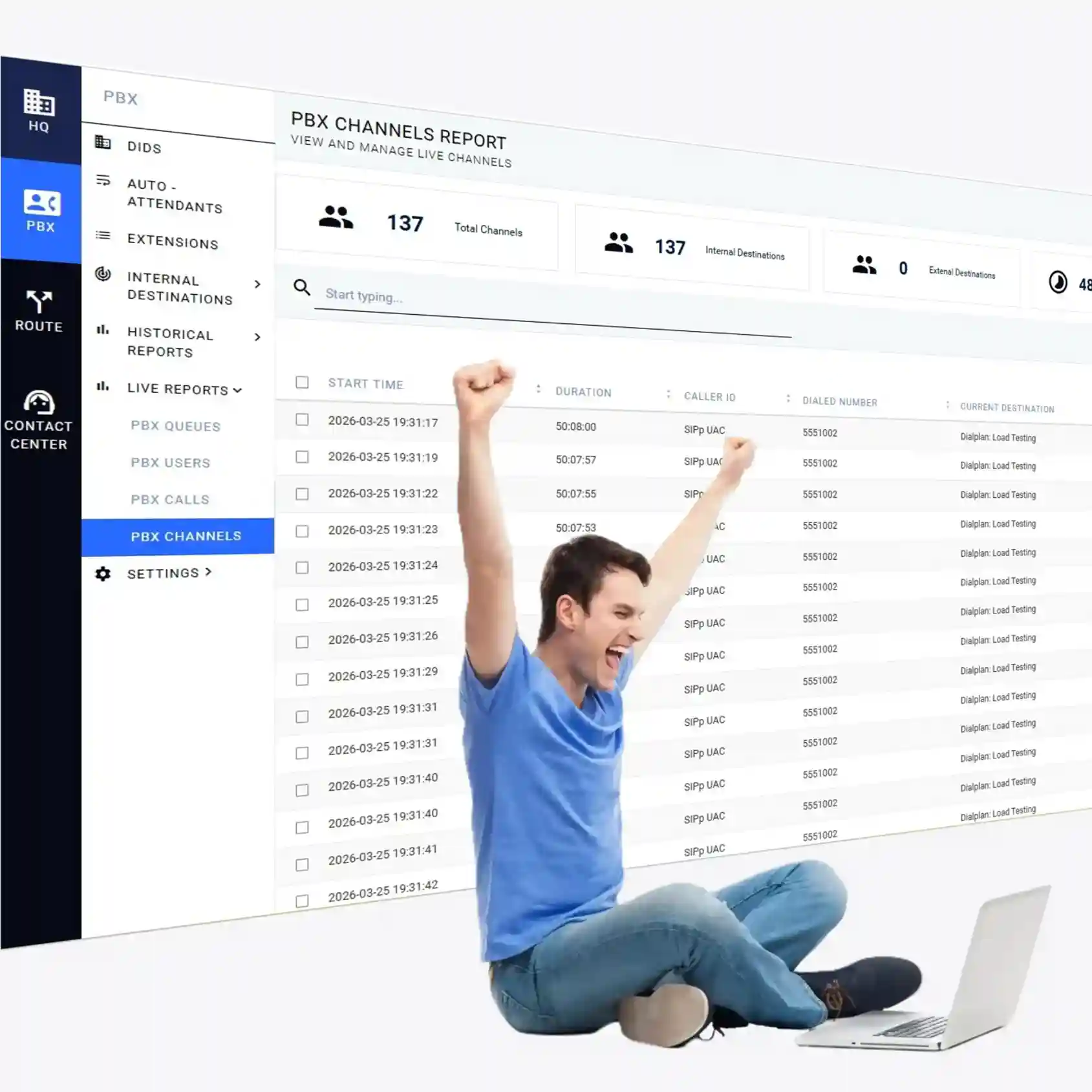 Thrilled customer celebrating completion of Indosoft solution deployment and successful system integration. Excited client rejoicing after Indosoft’s professional team successfully integrated new contact center software into existing systems.