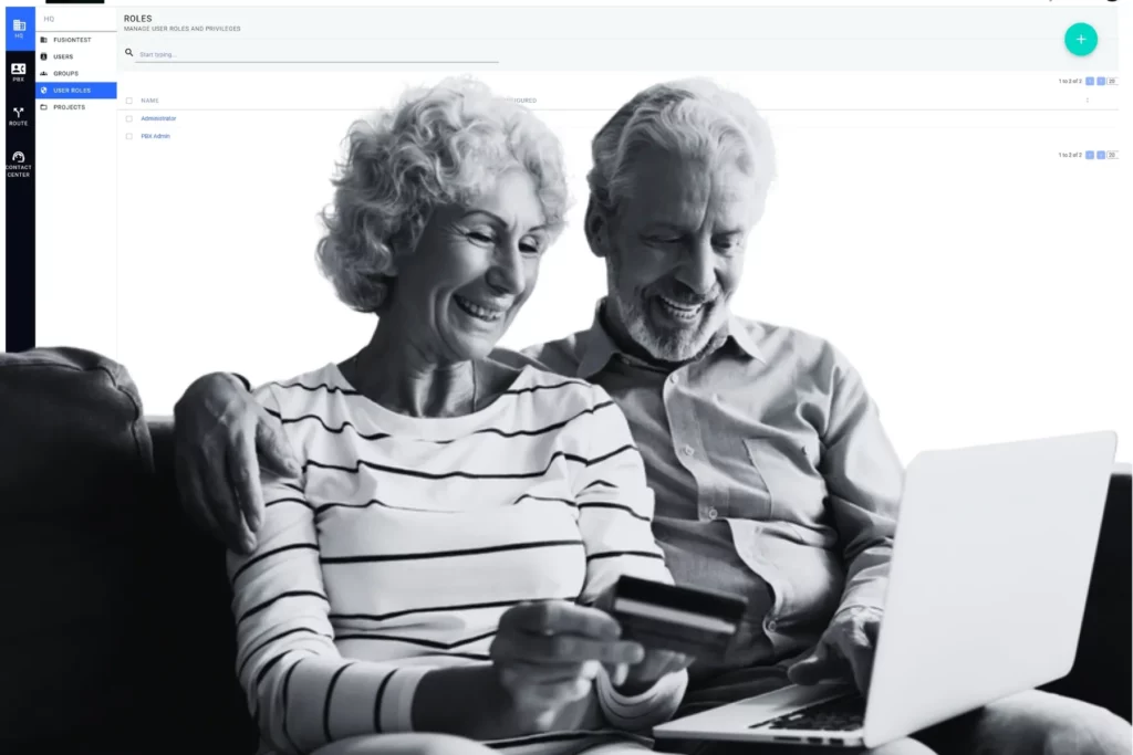 Elderly couple experiencing poor customer service while shopping online, illustrating the impact of a weak CX strategy on customer trust and revenue.